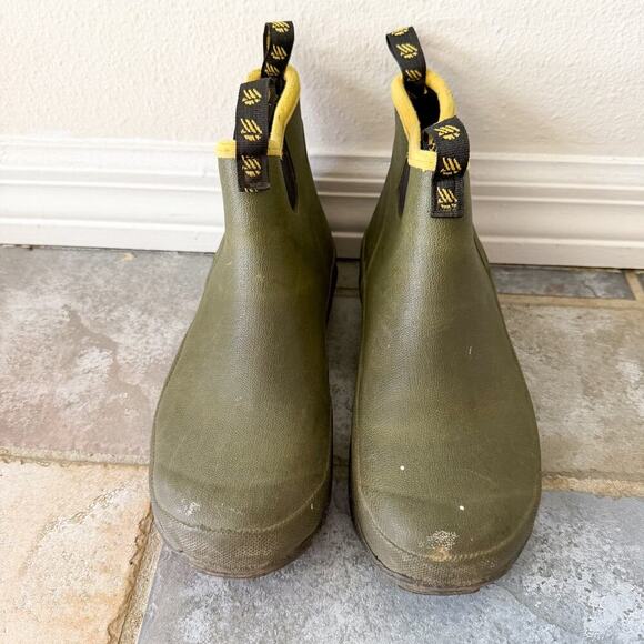 LaCrosse Hampton 6” Green Rubber Ankle Rain Boots Mens 7 main image 5